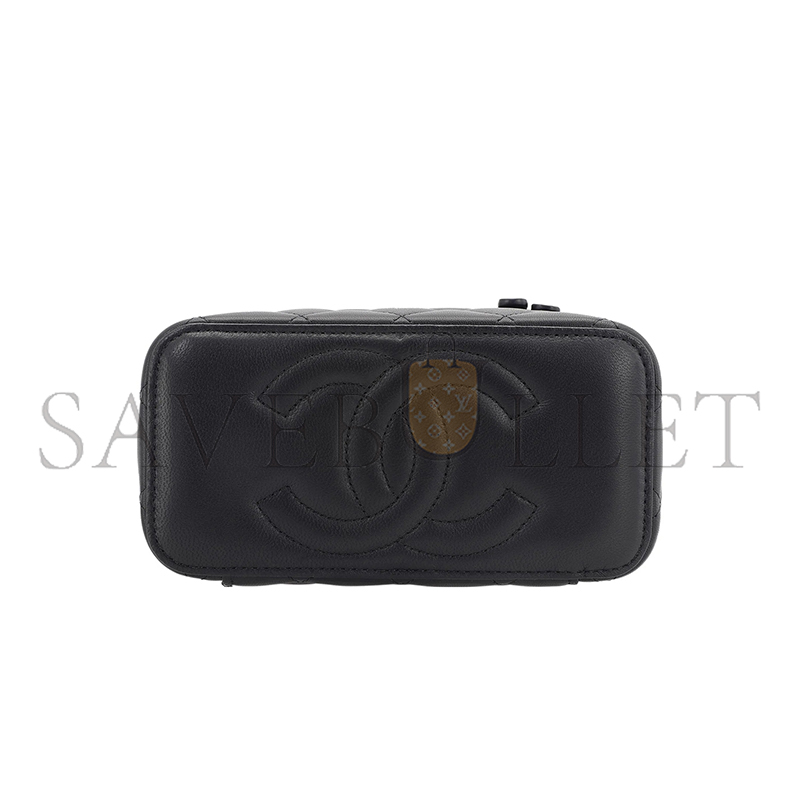 Ch**el 23s camellia vanity case with chain ap3301 (16*9*8cm)
